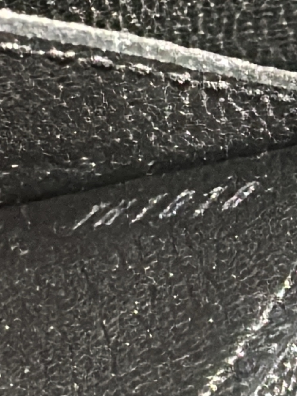 Louis Vuitton Dark Grey/ Almost Black Textured Taiga Leather Wallet - Picture 15 of 15